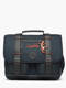 navy orange stitchin