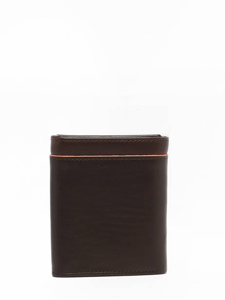 Porte-monnaie Porte-cartes Cuir Arthur & aston Marron ennis 771 vue secondaire 2