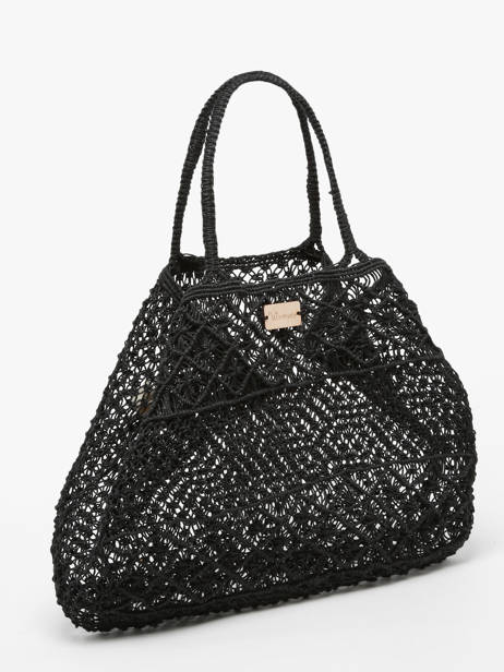 Sac Porté épaule Tanaisie Jute Woomen Noir tanaisie WTAN01 vue secondaire 1
