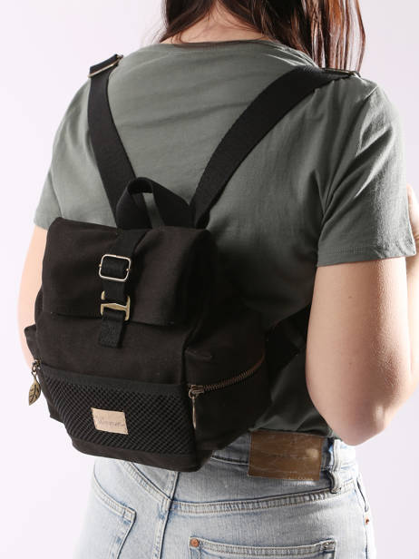 Sac à Dos Rolltop S Narcisse Woomen Noir narcisse WNAR04 vue secondaire 1
