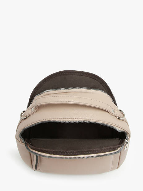 Sac à Dos Miniprix Beige grained F3606 vue secondaire 3