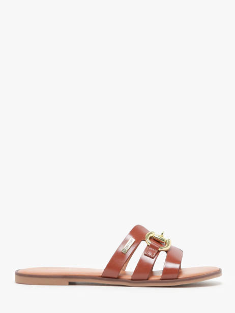 Mules Hamia En Cuir Les tropeziennes Marron women HAMIA