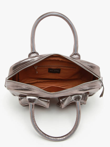 Sac Bandoulière Vintage Cuir Paul marius Gris vintage LEDANDYS vue secondaire 3