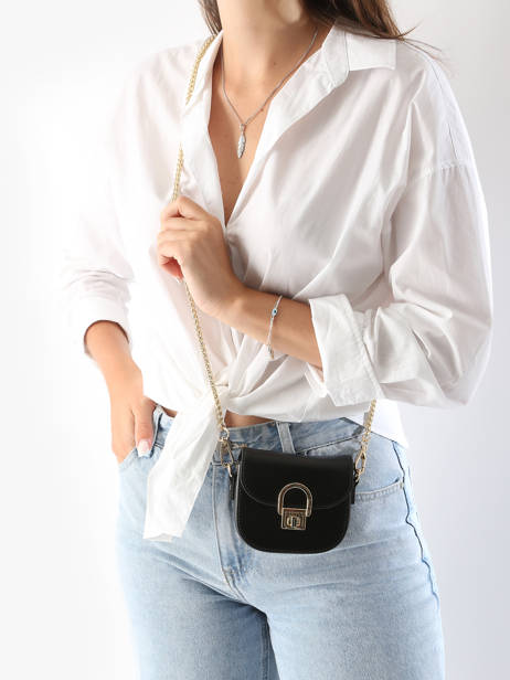 Sac Bandoulière Xs Altair Cuir Etrier Noir altair EALA081X vue secondaire 1