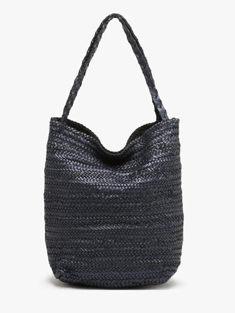 Sac Porté épaule Heritage Cuir Biba Bleu heritage RUB1L