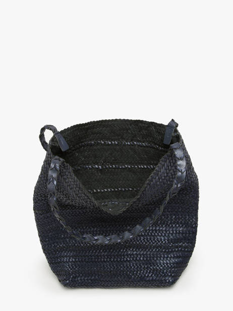 Sac Porté épaule Heritage Cuir Biba Bleu heritage RUB1L vue secondaire 3