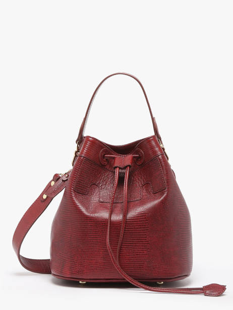 Sac Seau La Suite 1960 Cuir Paul marius Rouge la suite 1960 CAPUC960