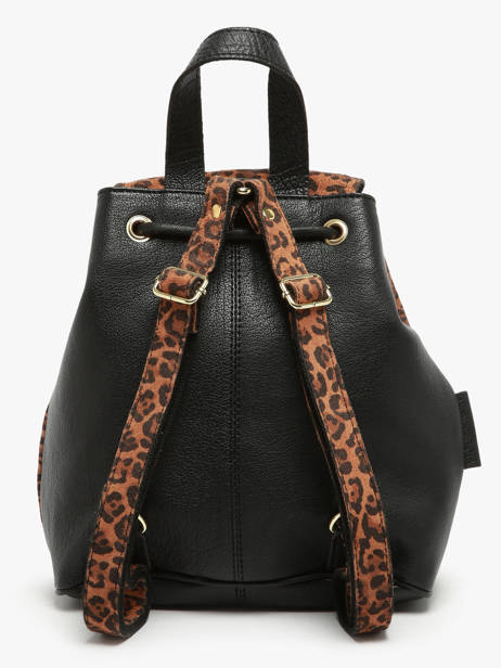 Sac à Dos Paul marius Marron leopard BAROULEO vue secondaire 4
