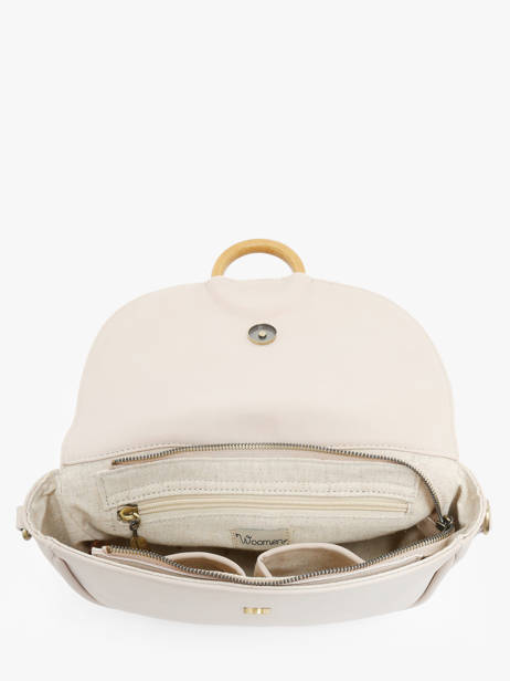 Sac Bandoulière M Crocus Woomen Beige crocus WCRO04 vue secondaire 3