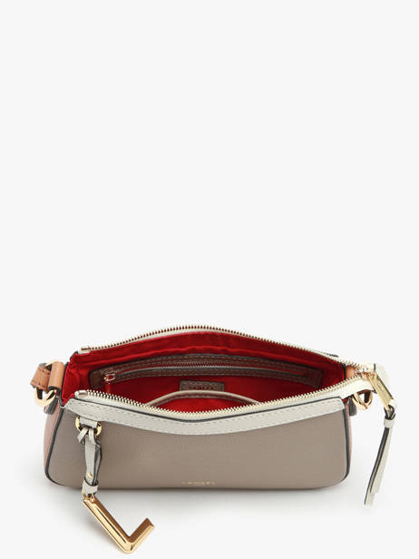 Sac Bandoulière Faubourg Cuir Lancel Blanc faubourg A13544 vue secondaire 3