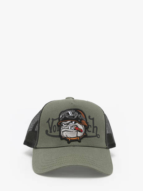 Casquette Von dutch Vert accessoires CAS1BULL