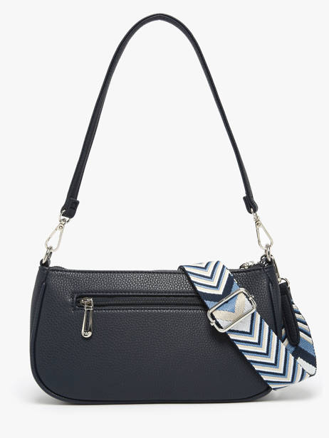 Sac Porté épaule Et Bandoulière Grained Miniprix Bleu grained F3699 vue secondaire 3