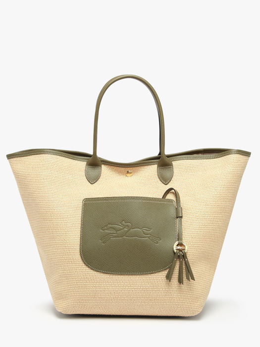 Longchamp Le panier pliage Besaces Vert