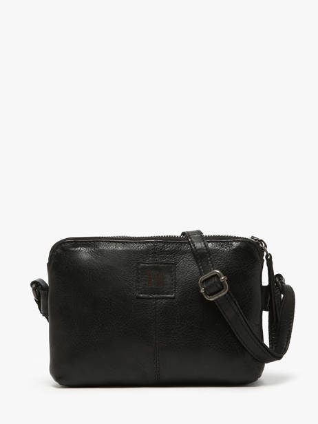 Sac Bandoulière Heritage Cuir Biba Noir heritage MOA3L vue secondaire 4