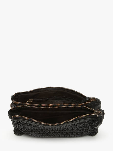 Sac Bandoulière Heritage Cuir Biba Noir heritage MUL1L vue secondaire 3