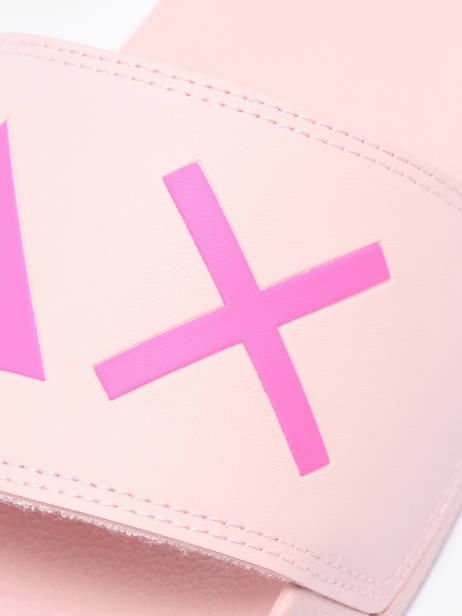 Claquettes Logo Sun68 Rose women X35204 vue secondaire 3