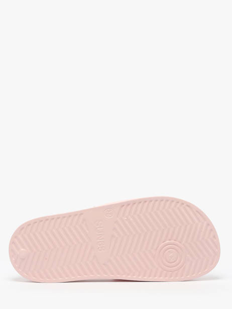 Claquettes Logo Sun68 Rose women X35204 vue secondaire 4
