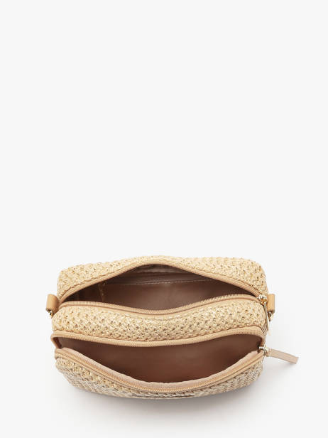 Sac Bandoulière Osier Lancaster Beige osier 30 vue secondaire 3