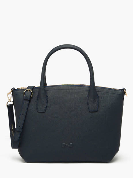 Sac à Main Tiny Cuir Nathan baume Bleu victoria 88