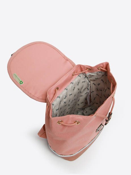 Sac à Dos 1 Compartiment Cameleon Rose vintage fantasy SD25 vue secondaire 4