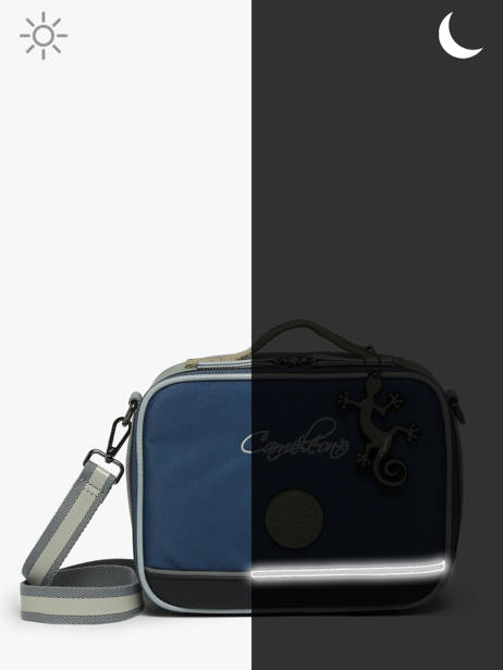 Sac Gouter Cameleon Bleu vintage urban BL24 vue secondaire 6