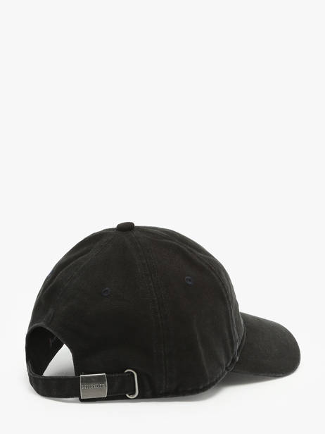 Casquette Tommy hilfiger Noir monotype soft AM13003 vue secondaire 2
