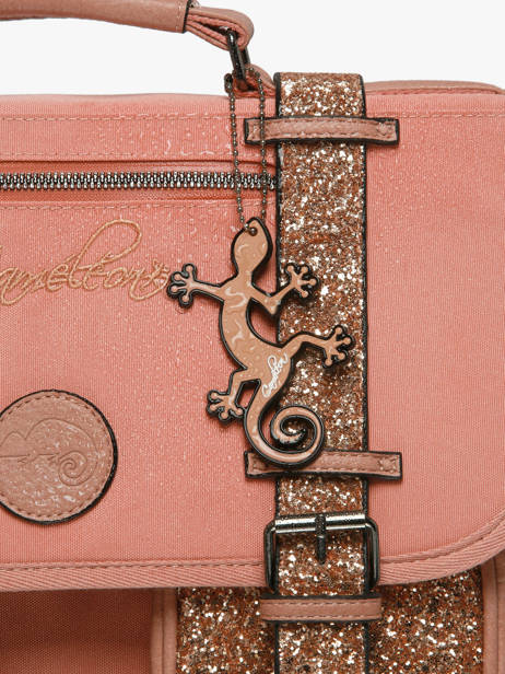 Sac Gouter Cameleon Rose vintage fantasy BL24 vue secondaire 4