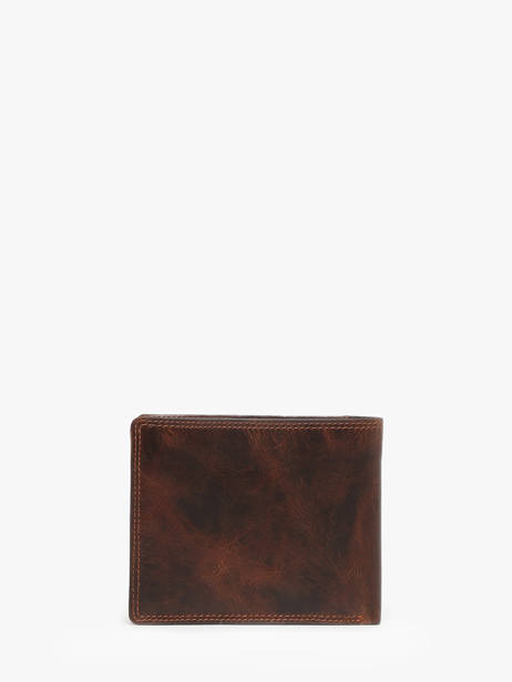 Portefeuille Porte-cartes Cuir Maverick Marron the original MAVTO005 vue secondaire 3