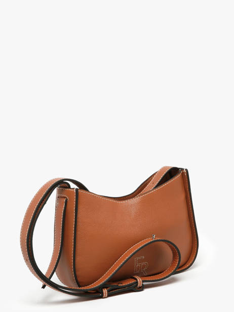 Sac Bandoulière M Foudre Cuir Etrier Marron foudre EFOD089M vue secondaire 4