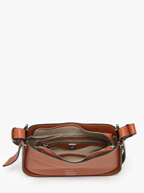 Sac Bandoulière M Foudre Cuir Etrier Marron foudre EFOD089M vue secondaire 5