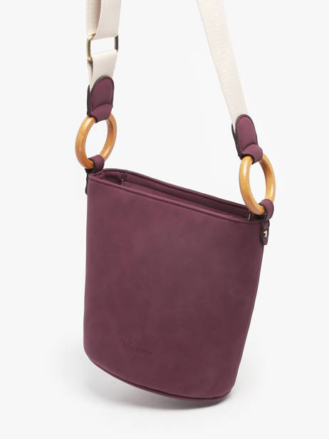 Sac Bandoulière Crocus Woomen Violet crocus WCRO22 vue secondaire 2