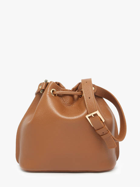 Sac Bandoulière Alba Double Cuir Lancaster Marron alba double 81 vue secondaire 4