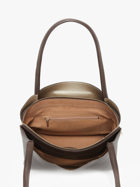 Sac Porté épaule Ida Double Cuir Lancaster Marron ida double 85 vue secondaire 3