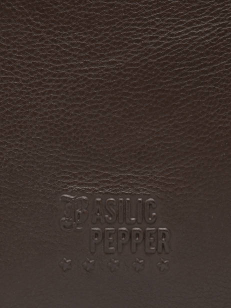 Sac à Main Cow Cuir Basilic pepper Marron cow BCOW80 vue secondaire 5