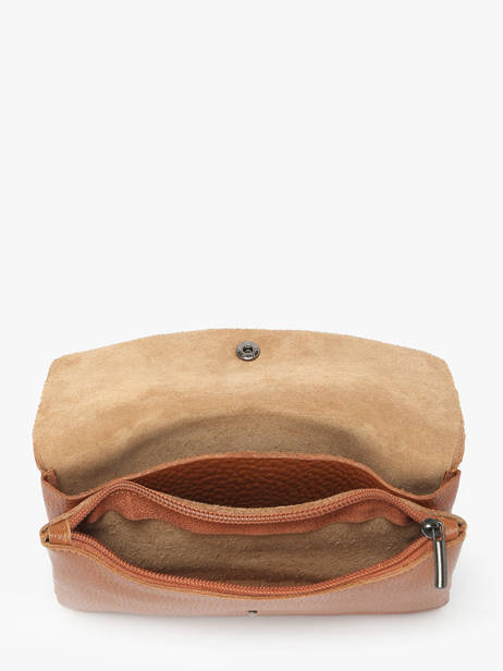 Sac Bandoulière Caviar Cuir Milano Marron caviar CA23067 vue secondaire 2