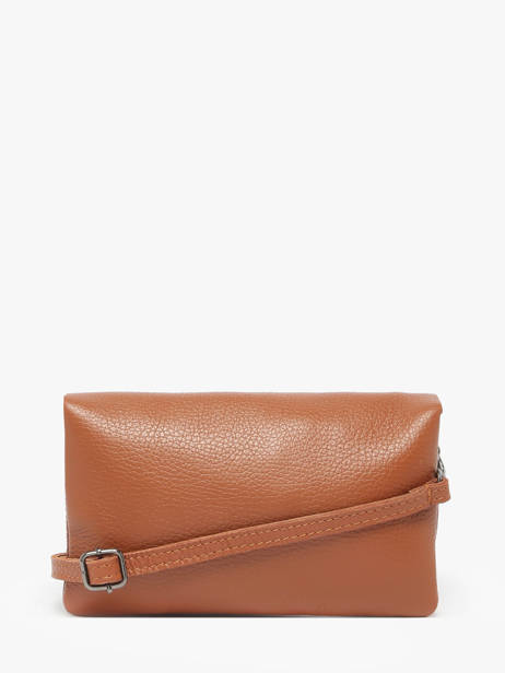 Sac Bandoulière Caviar Cuir Milano Marron caviar CA23067 vue secondaire 3