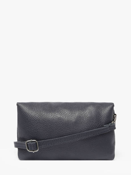 Sac Bandoulière Caviar Cuir Milano Bleu caviar CA23067 vue secondaire 4