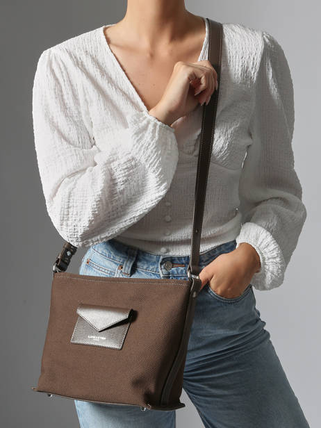 Sac Bandoulière Canvas Kba Lancaster Marron canvas kba 51 vue secondaire 1