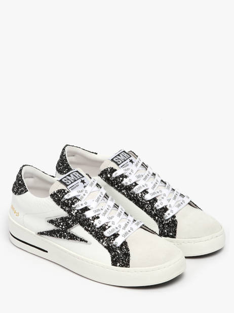 Sneakers Maya En Cuir Semerdjian Noir women MAYA vue secondaire 2