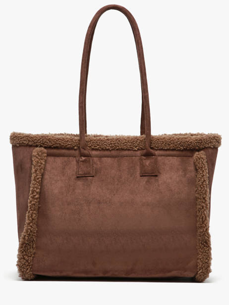 Sac Porté épaule A4 Sheep David jones Marron sheep CM7876 vue secondaire 4