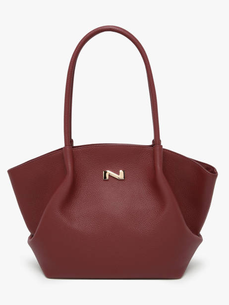 Sac Porté épaule Galatée Cuir Nathan baume Violet nymphea 3