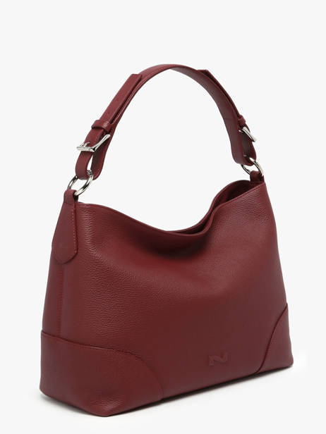 Sac Porté épaule Tango Bis Cuir Nathan baume Violet nathan 52 vue secondaire 2