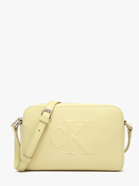 Sac Bandoulière Sculpted Calvin klein jeans Jaune sculpted 4K3036G