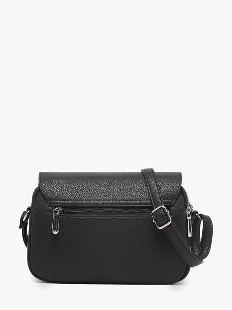 Sac Bandoulière Grained Miniprix Noir grained F3601 vue secondaire 3