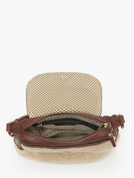Sac Bandoulière Vintage Cuir Mila louise Marron vintage 35231TC vue secondaire 2