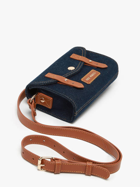 Sac Le Mini Indispensable Denim Brut Paul marius Bleu denim brut MINIDEB vue secondaire 1