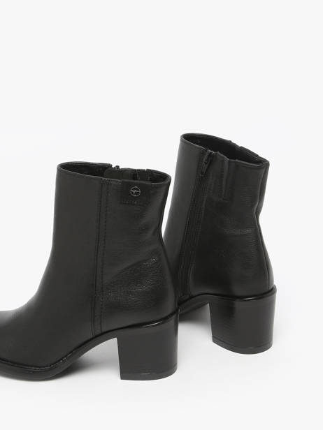 Bottines à Talon En Cuir Tamaris Noir women 45 vue secondaire 2