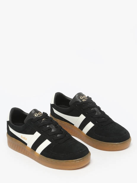 Sneakers Grandslam En Cuir Gola Noir women CLA589 vue secondaire 1