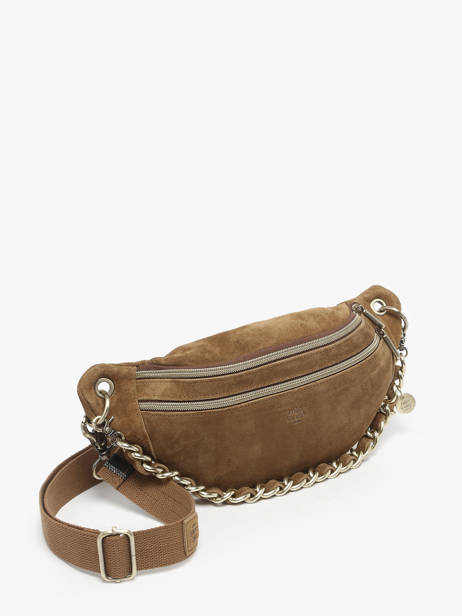 Sac Banane Petra Mila louise Marron vintage 23689V vue secondaire 1