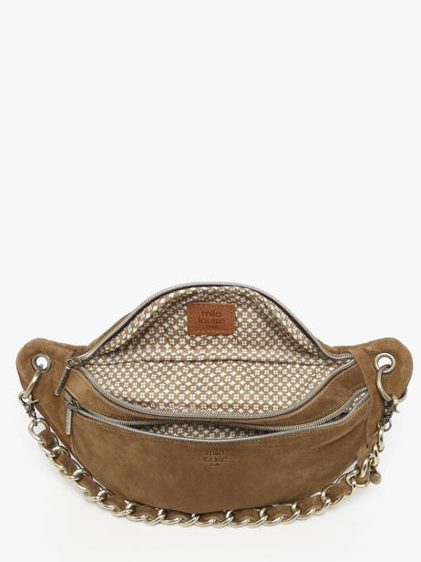 Sac Banane Petra Mila louise Marron vintage 23689V vue secondaire 2